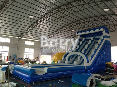 0.55mm PVC Inflatable Cool Water Slides Manufacturers Prices BY-WS-070